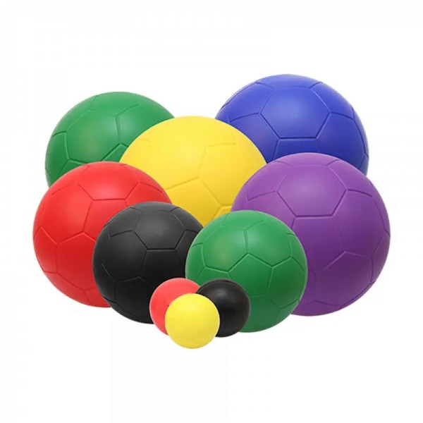 Palle in schiuma ad alta densità: varie dimensioni e colori Palle in schiuma ad alta densità: varie dimensioni e colori
